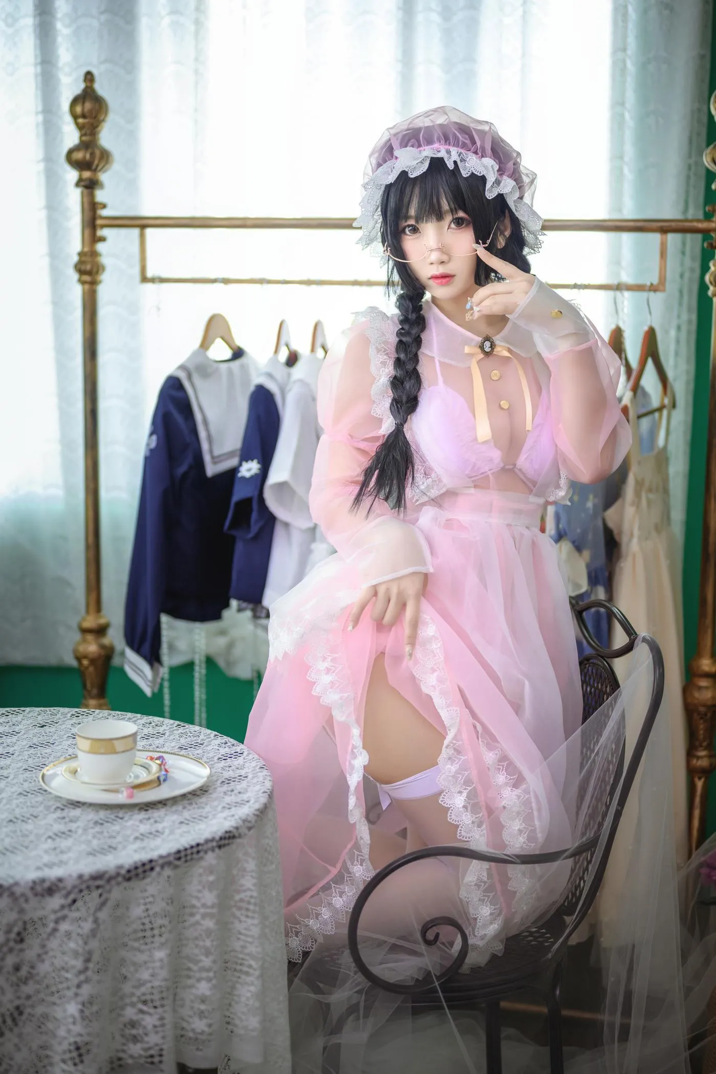 鬼畜瑶在不在w – NO.26 透明女仆 [40P]插图8